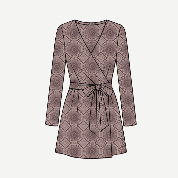 PREORDER womens basic robe | doe batik | modal