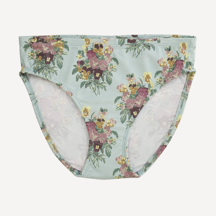 PREORDER womens high rise panties | pansy | bamboo