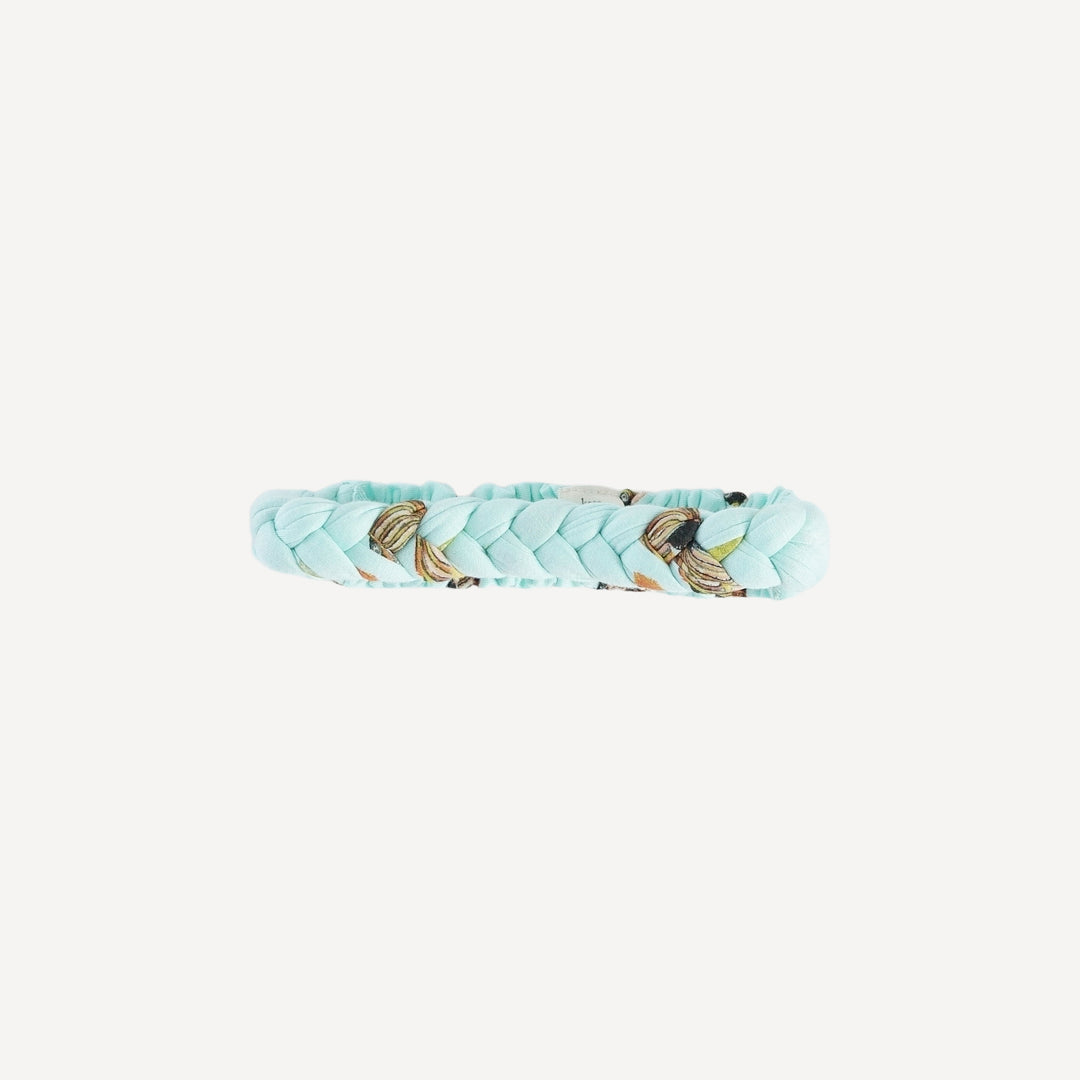 stretchy braided headband | tropical fish party | bamboo