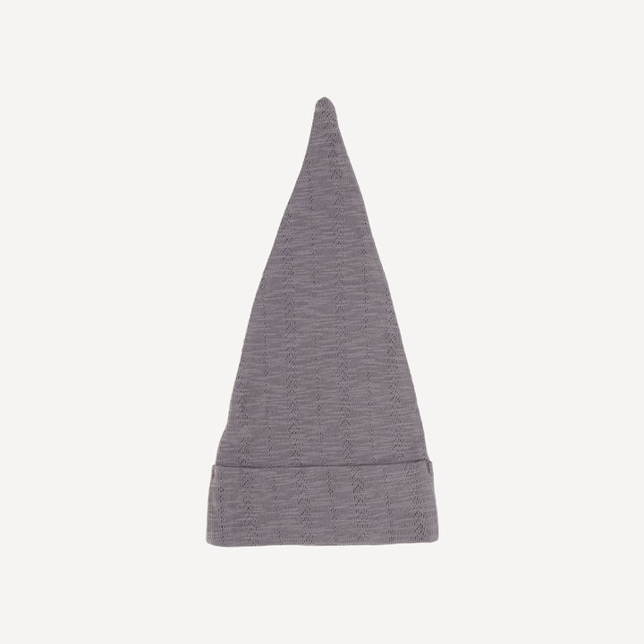 gnome hat | quail | organic cotton pointelle