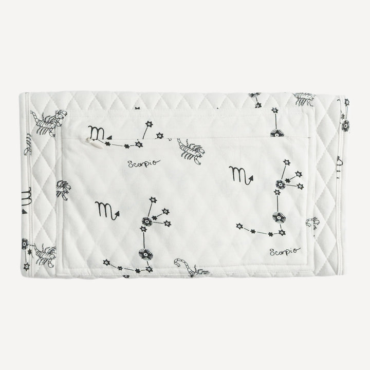 quilted changing pad | scorpio | bamboo