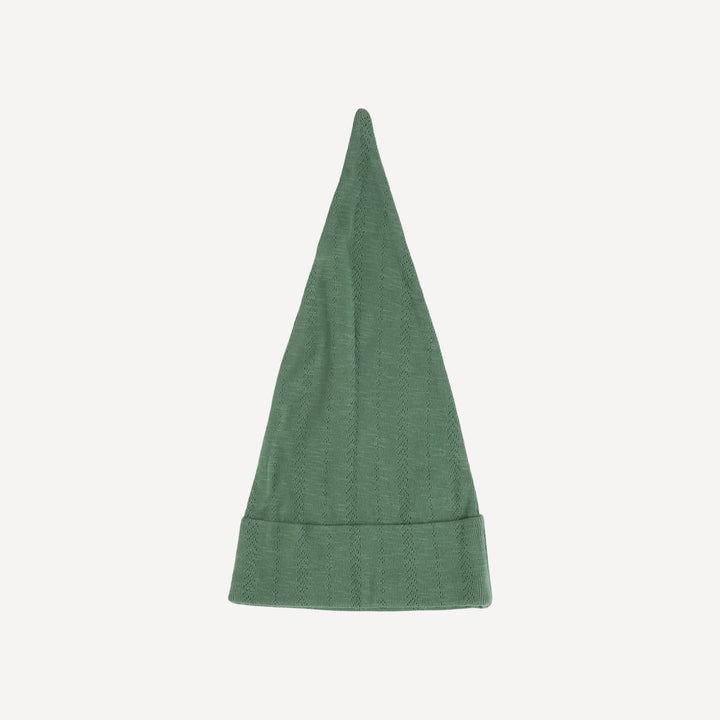 gnome hat | ivy | organic cotton pointelle