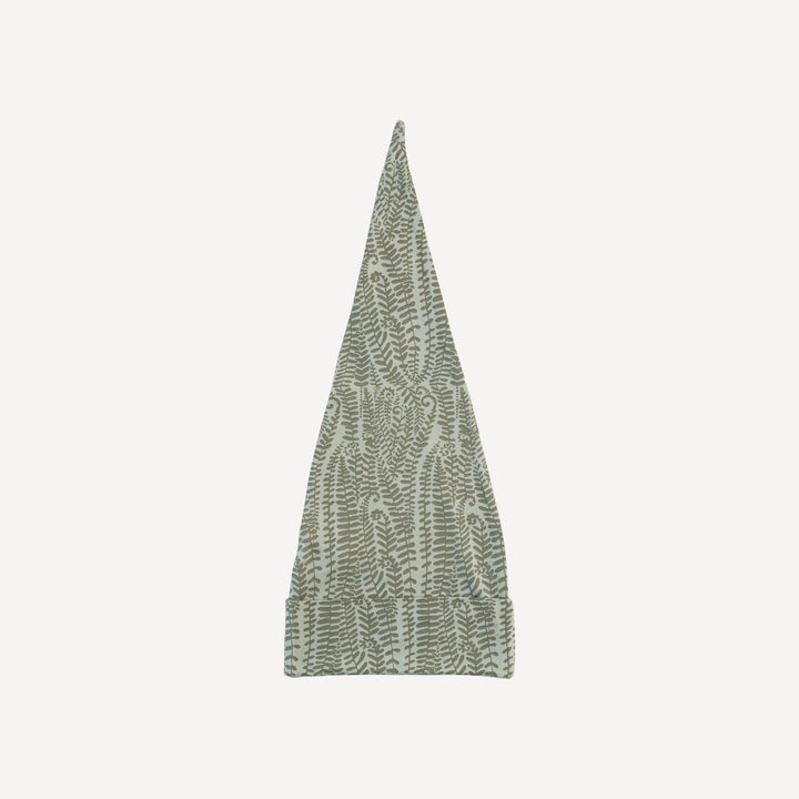 gnome hat | green fern frond | beechwood modal