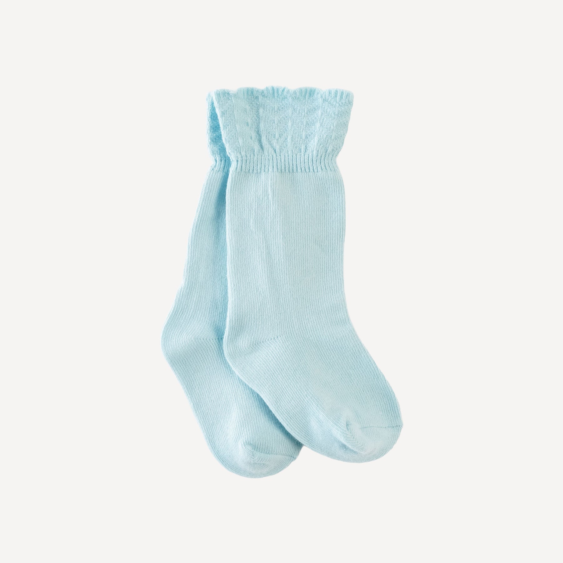 Organic Cotton Knee Hi Sock - Love – Jen's Organic Baby