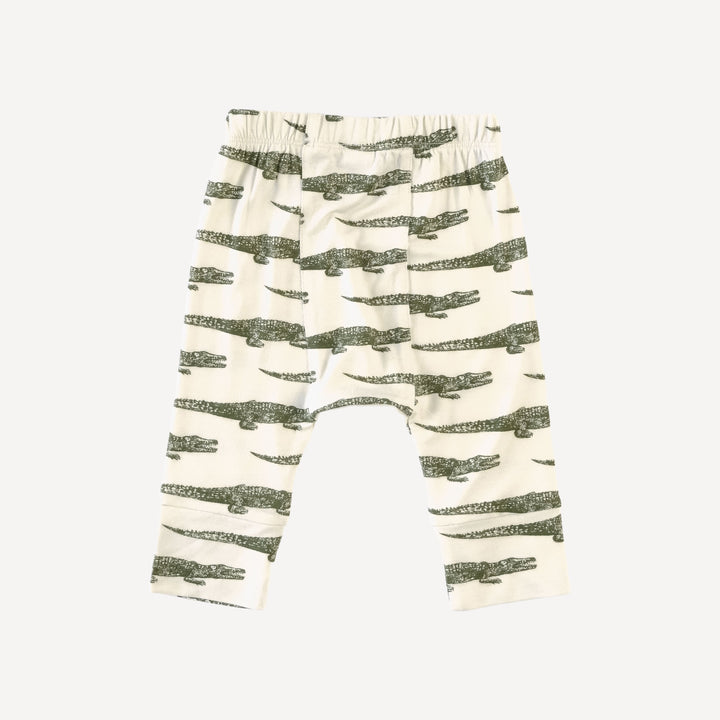 classic panda pant | alligator | bamboo