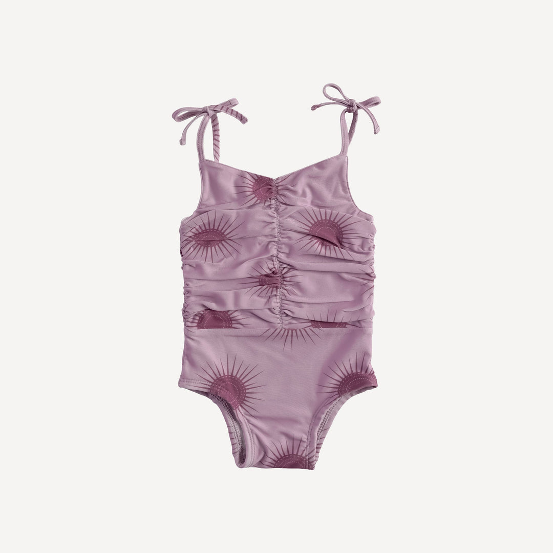 rouched one piece swimsuit | orchid sun | swim