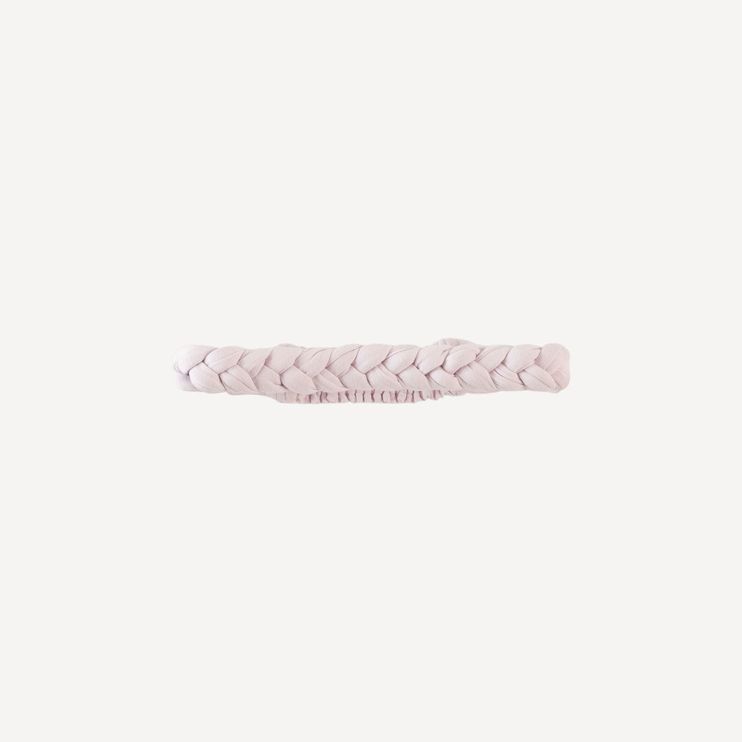 skinny braided headband | orchid ice | bamboo
