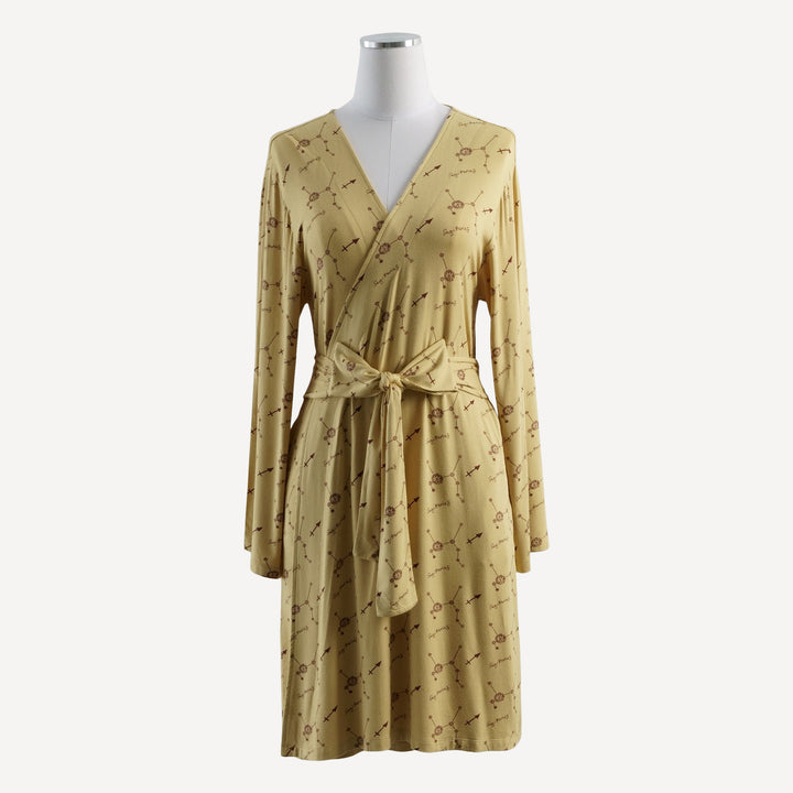 womens basic robe | sagittarius | bamboo
