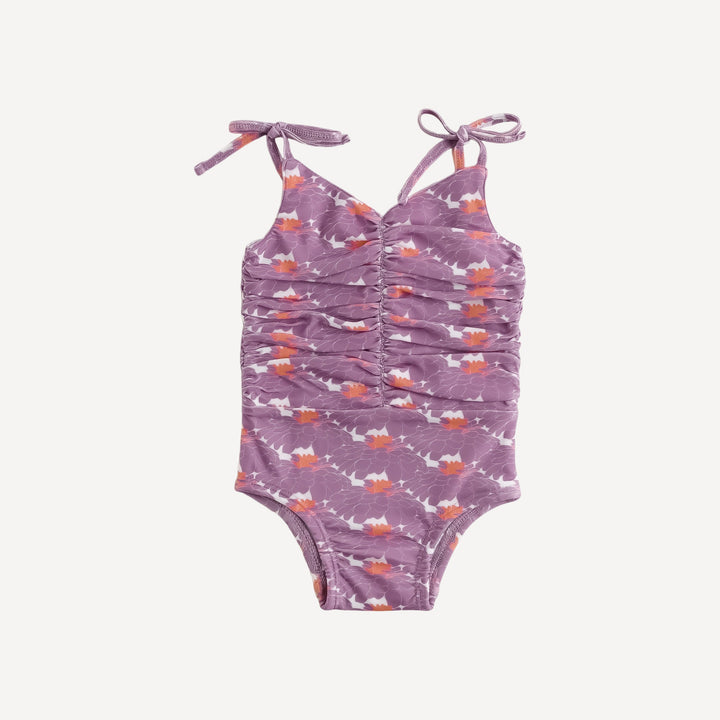 rouched one piece swimsuit | hot house flower | swim