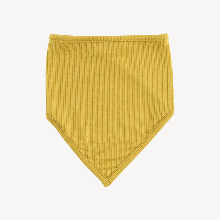 bandana bib | golden | modal rib