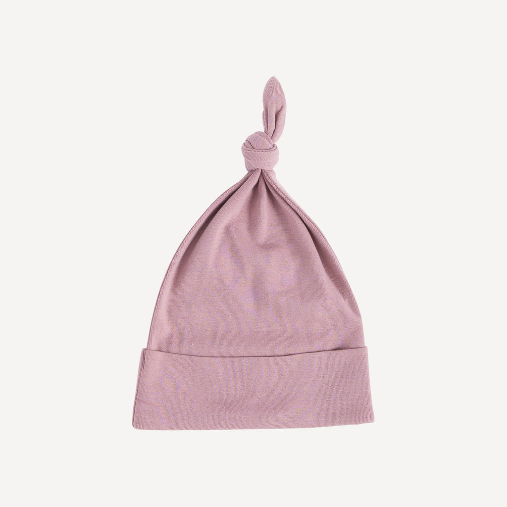 knot hat woodrose organic cotton