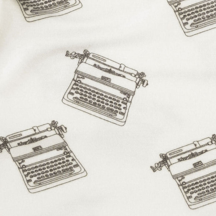 short sleeve relaxed classic pocket tee | typewriter | lenzing modal